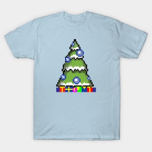 Christmas tree pixel T-Shirt